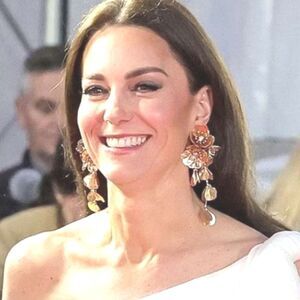 Zara Orange Floral Earrings